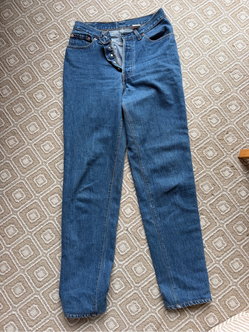 Vintage 1992 Levi’s 17501-0115 Women’s 501 Jeans Made in USA 9M High Rise
